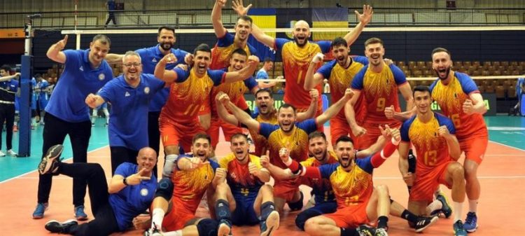 Volei masculin: România – Macedonia de Nord, scor 3-0, în meci amical pentru pregătirea Campionatului European