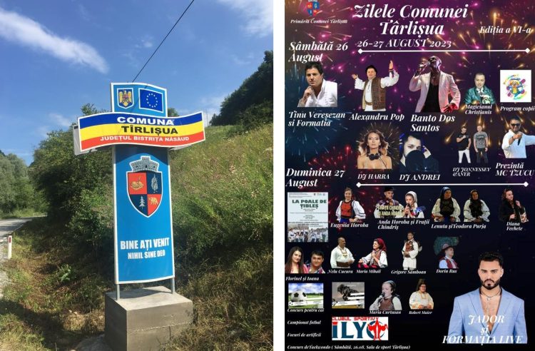 Se anunță distracție mare la Târlișua. Zilele comunei însumează multe evenimente deosebite
