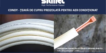 Țeava de cupru Silmet Condy – Alegere profesionistă pentru instalațiile de aer condiționat