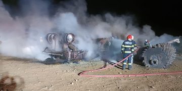 Explozie la o magistrală de gaz. Patru oameni care lucrau la Autostrada Moldovei au murit, alţi cinci au ajuns la spital cu arsuri