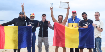 A reușit! Avram Iancu a finalizat cursa de înot pe Rin, pentru susţinerea aderării României la Spaţiul Schengen