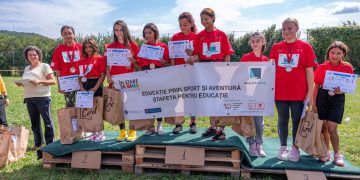 400 de copii au alergat pentru un viitor mai bun prin educație Ștafeta pentru Educație de la Coroieni ediția a III-a
