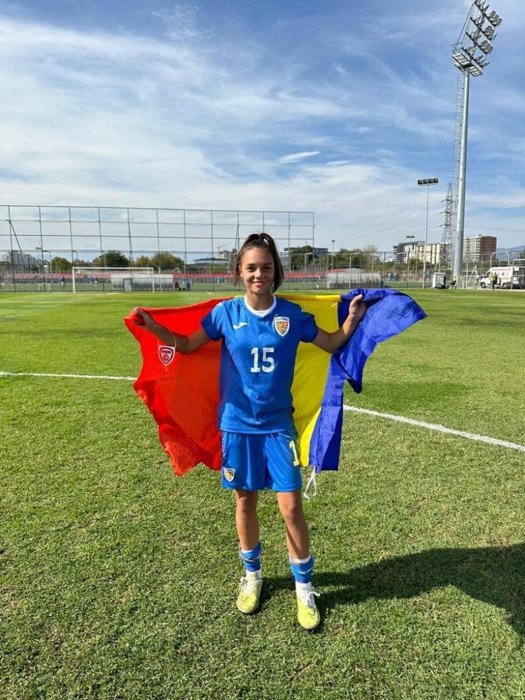 Andreea Cândea, primul gol de la echipa națională nu se uită niciodată