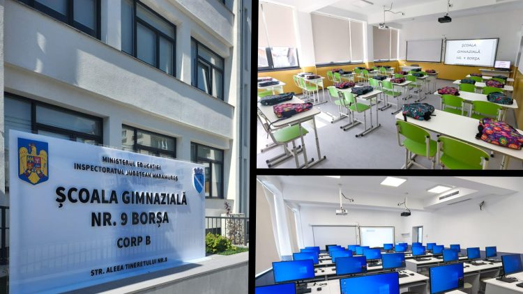 BORȘA: 4 ani de acte, 2 ani de șantier și Școala nr. 9 e “nouă”!