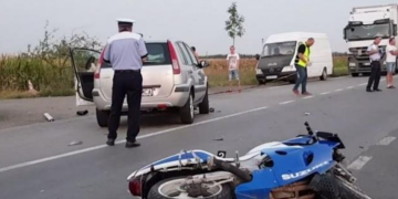 Un tânăr de 20 de ani a murit la Spitalul Județean din Baia Mare în urma unui accident de motocicletă. Prietena lui, moartă și ea