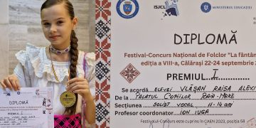 Un nou concurs câștigat de Raisa Vlășan