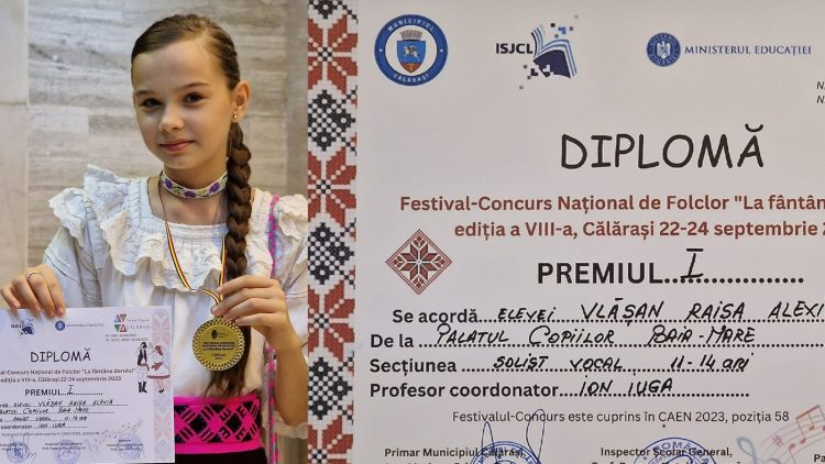 Un nou concurs câștigat de Raisa Vlășan
