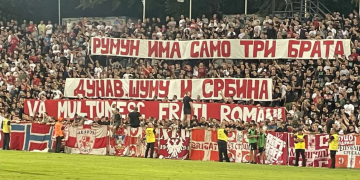„Românul are doar trei frați”. Un nou mesaj transmis de fanii sârbi după meciul România – Kosovo