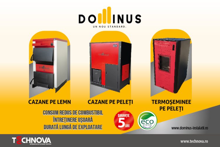 Centralele Dominus pentru instalații termice eficiente