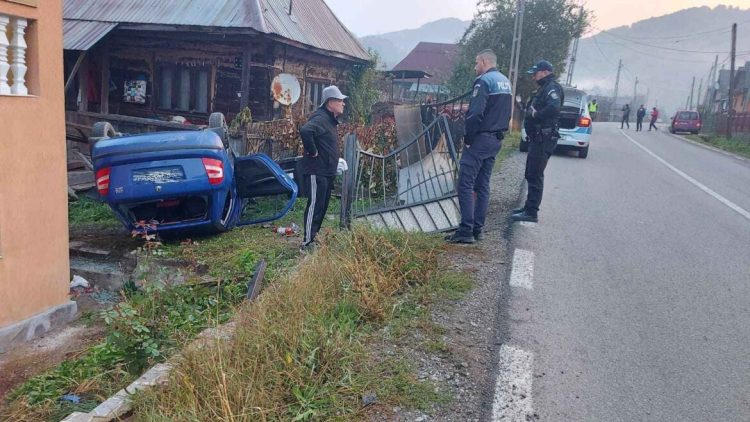 Doi bătrânei din Maramureș au distrus curtea unei gospodării din Romuli!