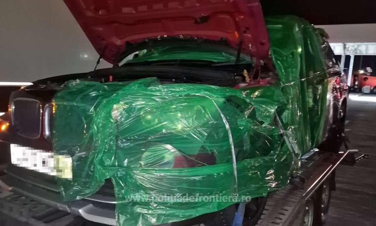 Autoturism căutat de autoritățile britanice, depistat la intrarea în țară