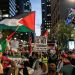 Mii de persoane au manifestat vineri în centrul New York-ului pentru a cere încetarea „colonizării israeliene”