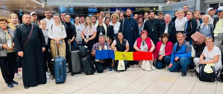 EXCLUSIVITATE: Pelerinii din Maramureș au aterizat la București!
