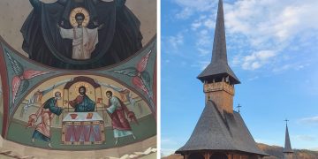 În 14 octombrie, de Cuvioasa Parascheva, are loc hramul Mănăstirii Strâmtura