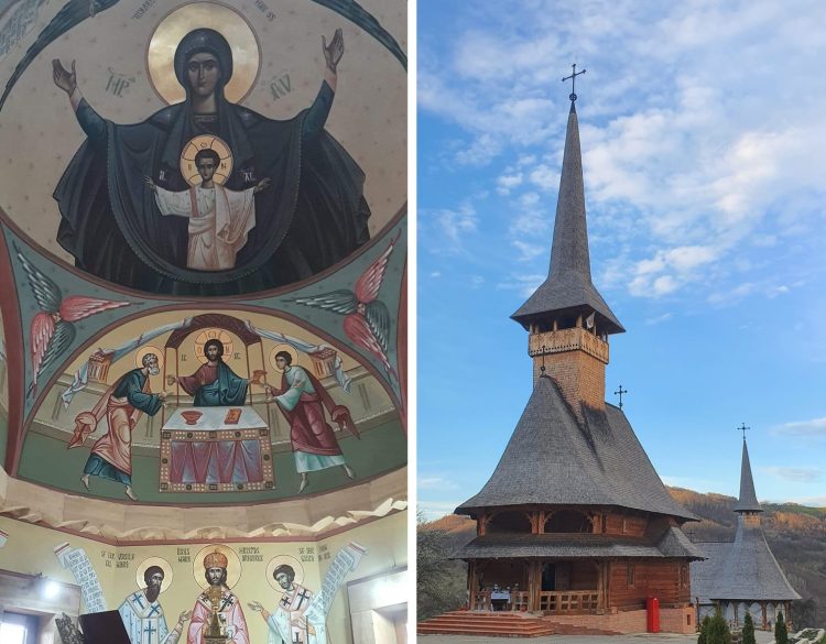 În 14 octombrie, de Cuvioasa Parascheva, are loc hramul Mănăstirii Strâmtura