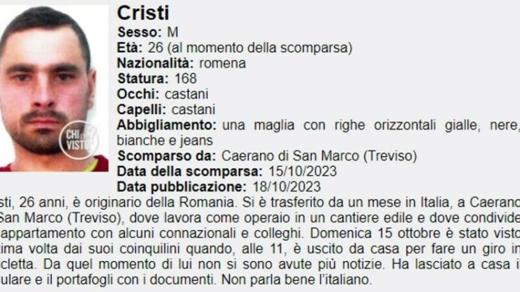 A plecat la plimbare cu bicicleta și nu s-a mai întors. Un român care muncea în Italia este de negăsit