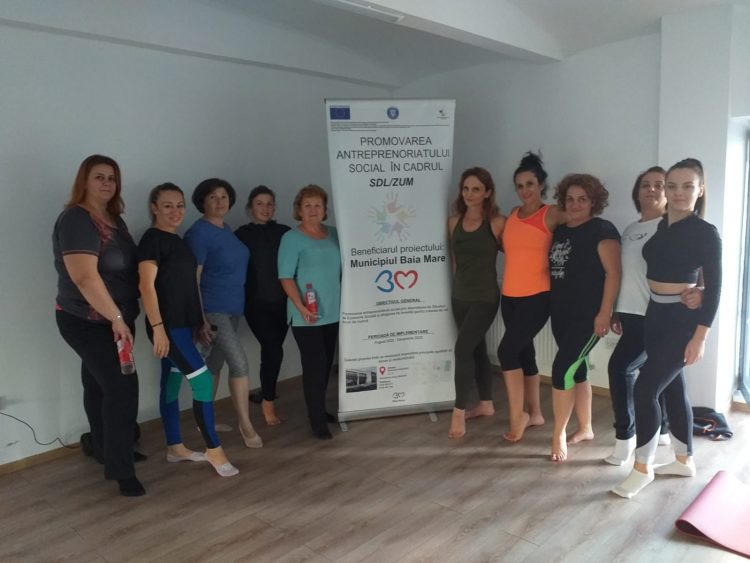 Promovarea antreprenoriatului social in SDL/ZUM Yoga pentru trup si minte!
