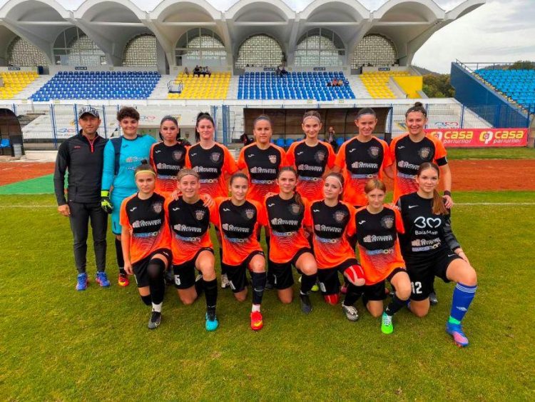ACS Fotbal Feminin Baia Mare,  victorie fără drept de apel în fața ecipei AS Roma Florin Pădurean Timişoara