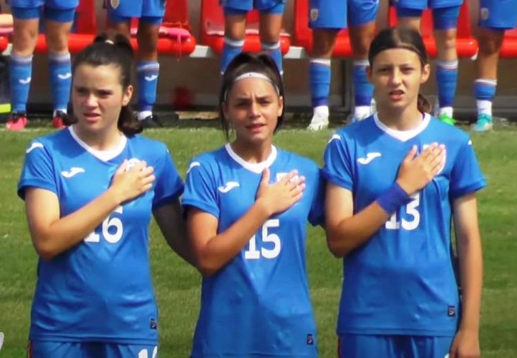Jucătoarea ACSF Fotbal Feminin Baia Mare , Cândea Andreea , convocată la echipa națională U15 a României pentru dubla cu Polonia!