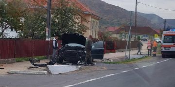 Accident rutier la Ilba – foto