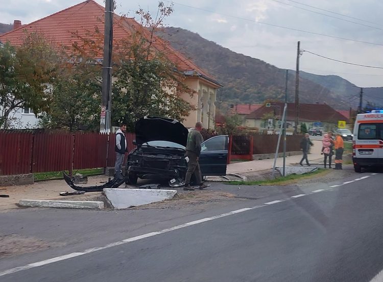 Accident rutier la Ilba – foto