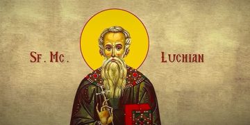 15 Octombrie – Sfântul Sfinţit Mucenic Lucian, preotul din Antiohia, ocrotitorul tuturor celor care-i slujesc Domnului