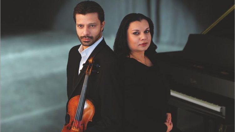 Violonistul Răzvan Stoica și pianista Andreea Stoica concertează la Colegiul de Arte din Baia Mare