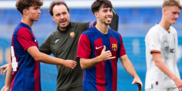 La 16 ani, Leo Saca a debutat pentru FC Barcelona în UEFA Youth League