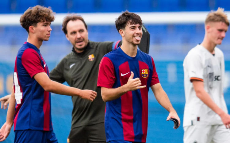 La 16 ani, Leo Saca a debutat pentru FC Barcelona în UEFA Youth League