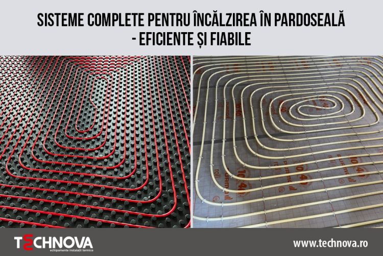 Sisteme complete pentru încălzirea în pardoseală – eficiente și fiabile