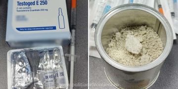 Substanțe dopante de mare risc descoperite în bagajele a trei tineri