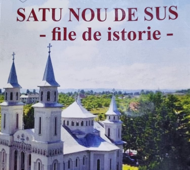 Gheorghe Muntean îşi lansează volumul ”Satu Nou de Sus – file de istorie”