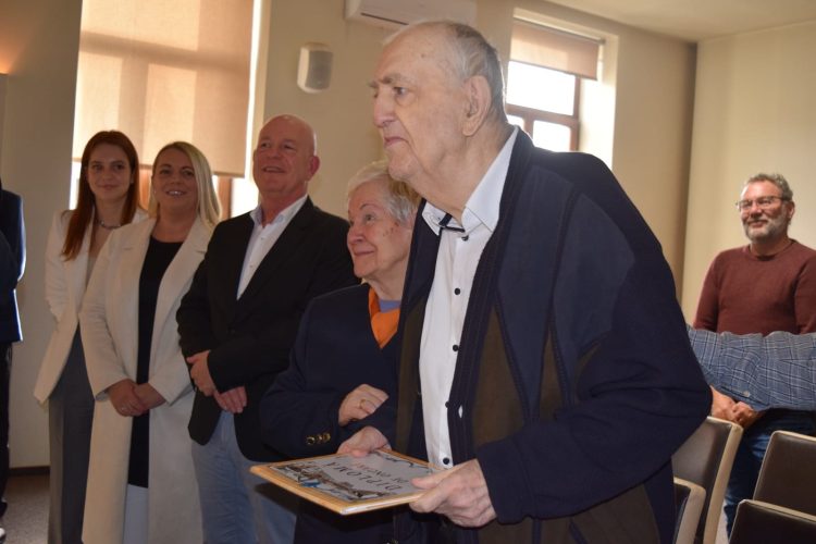 Domnul profesor Szöllössy Gheorghe, Cetățean de Onoare al Municipiului Sighetu Marmației