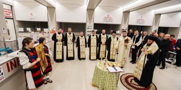 Binecuvântarea picturii Paraclisului din incinta Spitalului Județean din Municipiul Baia Mare