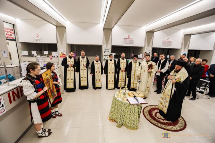 Binecuvântarea picturii Paraclisului din incinta Spitalului Județean din Municipiul Baia Mare