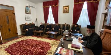 Şedință cu cadrele didactice de la Domeniul de Teologie Ortodoxă „Justinian Arhiepiscopul” din cadrul CUN