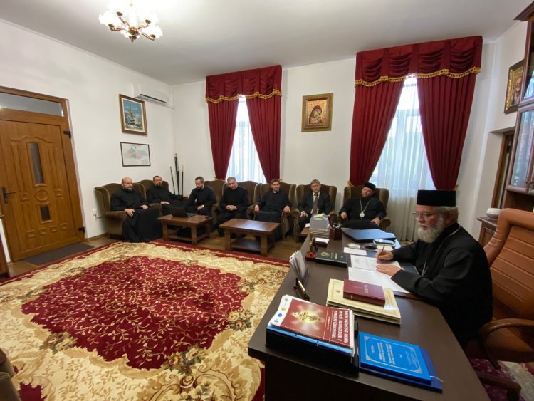 Şedință cu cadrele didactice de la Domeniul de Teologie Ortodoxă „Justinian Arhiepiscopul” din cadrul CUN