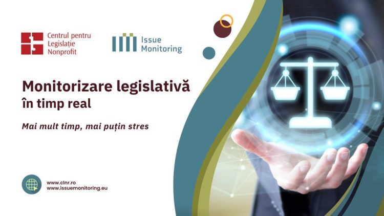 Serviciu modern de monitorizare legislativă oferit GRATUIT ONG-urilor