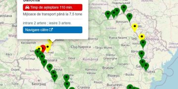 Aglomeraţie în toate punctele de trecere a frontierei cu Ungaria, dar şi la ieşirea spre Bulgaria