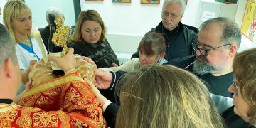 Rugăciuni pentru sufletele cadrelor medicale răposate, rostite de membrii Asociației Medicale Catolice Maramureș