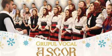 Grupul vocal ASCOR porneşte cu colindul