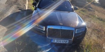 Gigi Becali a făcut accident cu Rolls-Royce-ul de 500.000 de euro