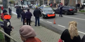 Accident rutier în Baia Sprie, o femeie lovită de maşină