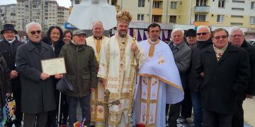 A fost binecuvântat bustul mitropolitului Victor Mihaly de Apșa, aşezat în faţa Bisericii „Cristos Regele Universului” din Sighet