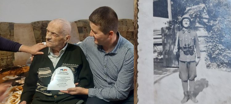 Cel mai vârstnic maramureșean: A trecut prin război și foamete, dar încă are zâmbetul pe buze