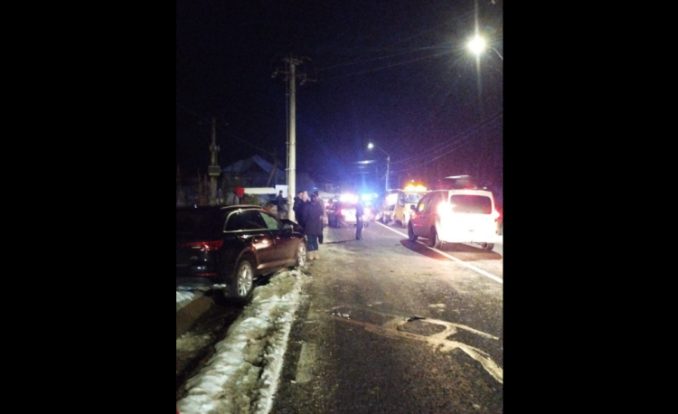 Accident grav la ieșire din Șurdești