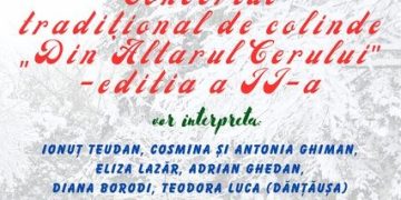 La Săcălăşeni va avea loc ediţia a doua a Concertului tradițional de colinde „Din Altarul Cerului”