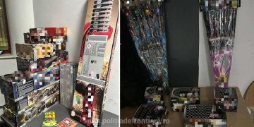 Patru persoane au încercat să introducă în țară în mod ilegal materiale pirotehnice de peste 2.000 de lei