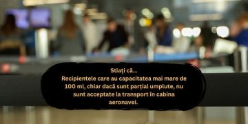 Recomandările Aeroportului Internațional Maramureș privind restricţiile de lichide