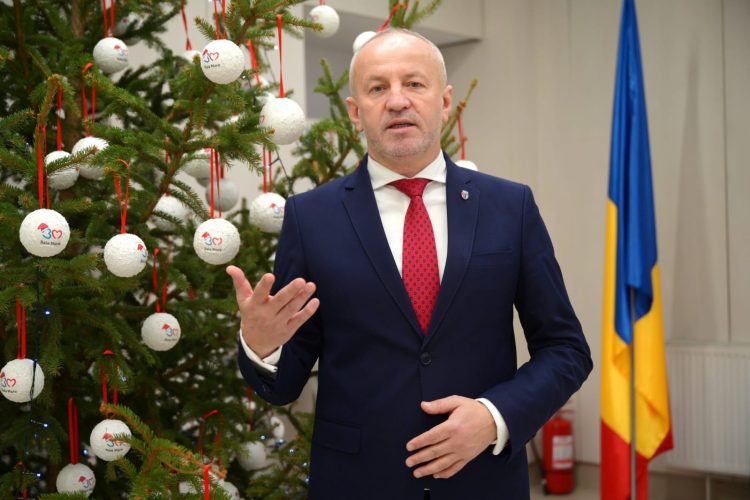 Mesajul domnului Ioan Doru Dăncuș, viceprimarul cu atribuții de primar al Municipiului Baia Mare, cu ocazia sărbătorii Crăciunului